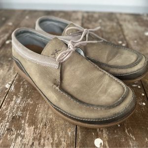 Chaco full leather deck shoes, loafers! Size 10!